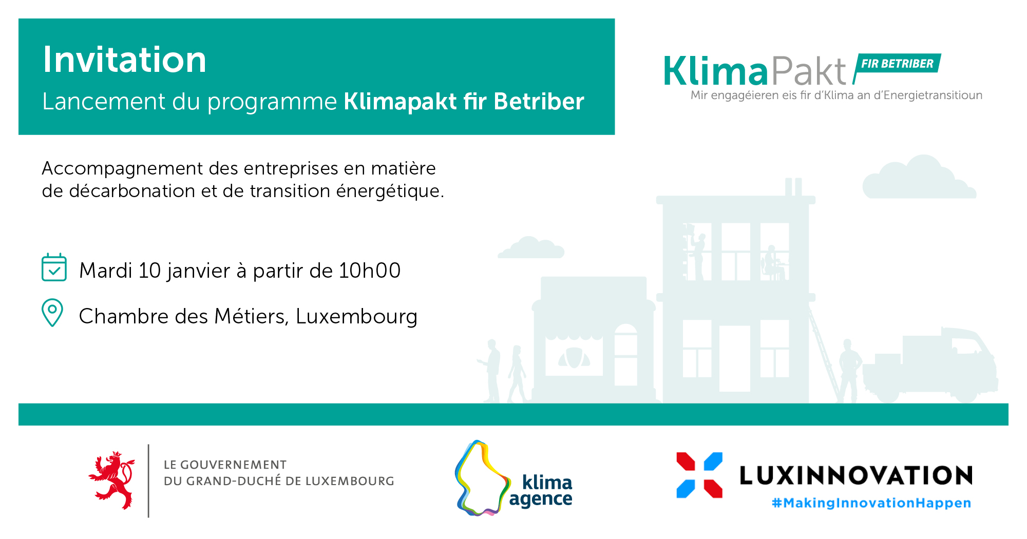 Invitation Klimapakt fir Betriber