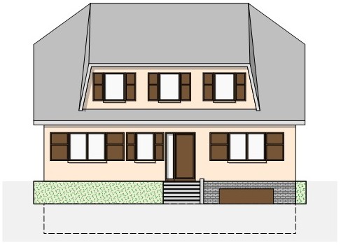 Einfamilienhaus 1 - Beheiztes Dach - große Dachluke